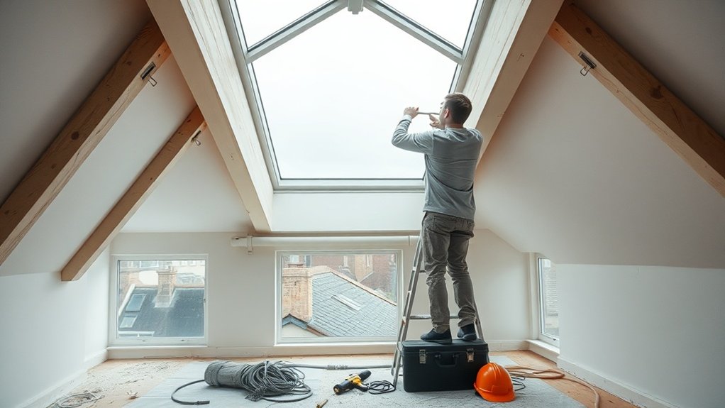 Electric Skylight Installation New Malden