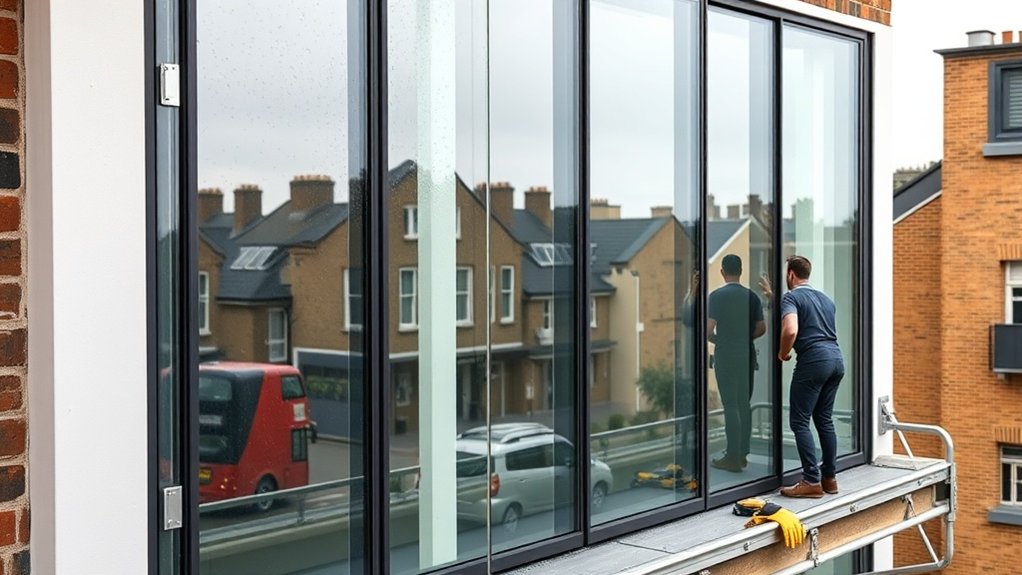 Polycarbonate to Glass Conversion New Malden