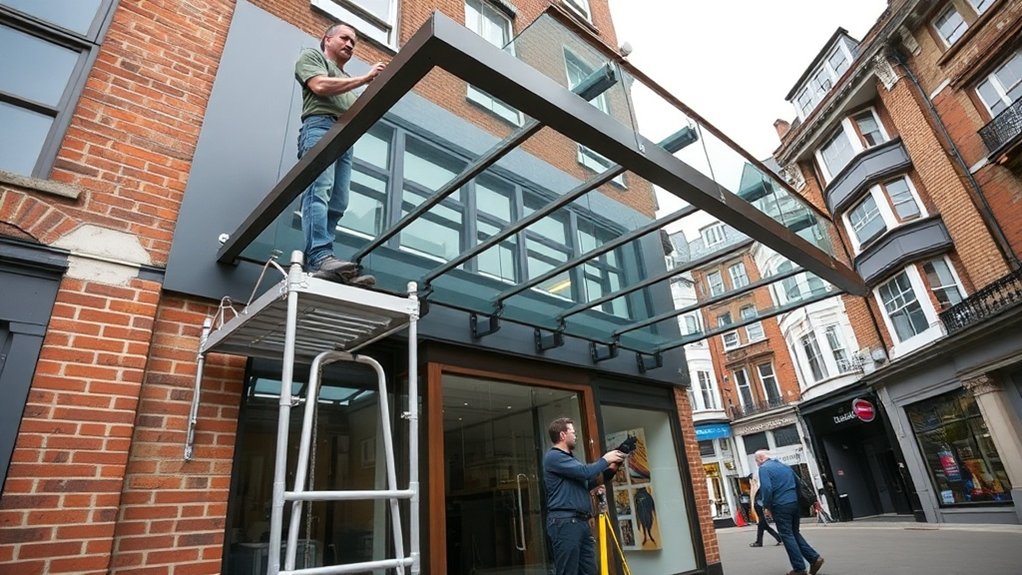 Shopfront Canopy New Malden
