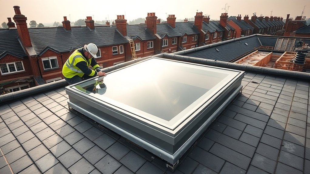 Skylight Installation West Barnes