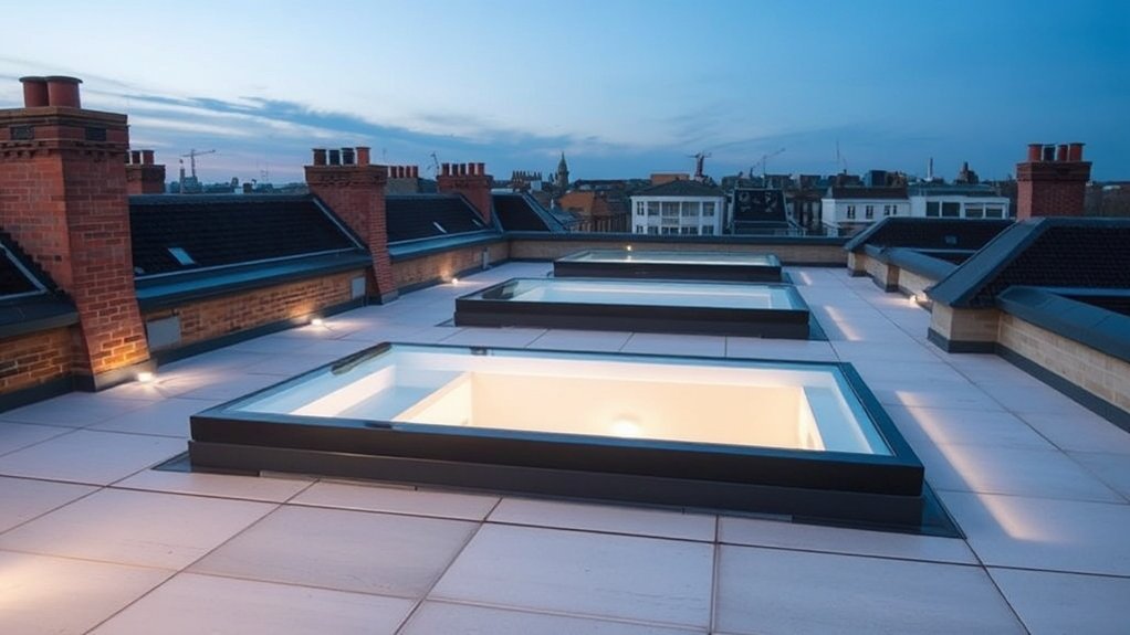 Walk-On Roof Lights New Malden