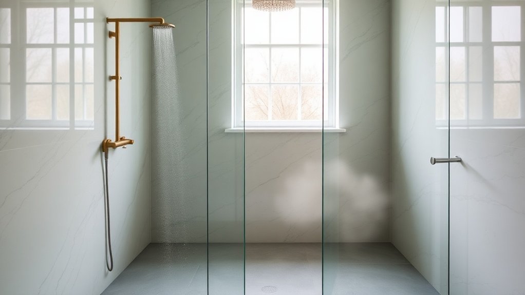Wet Room Glass Panels New Malden